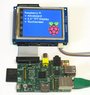 AdvaBoard RPi1 (prototype) incl. Raspberry Pi and working TFT-display