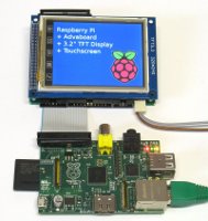 Raspberry Pi + TFT-display